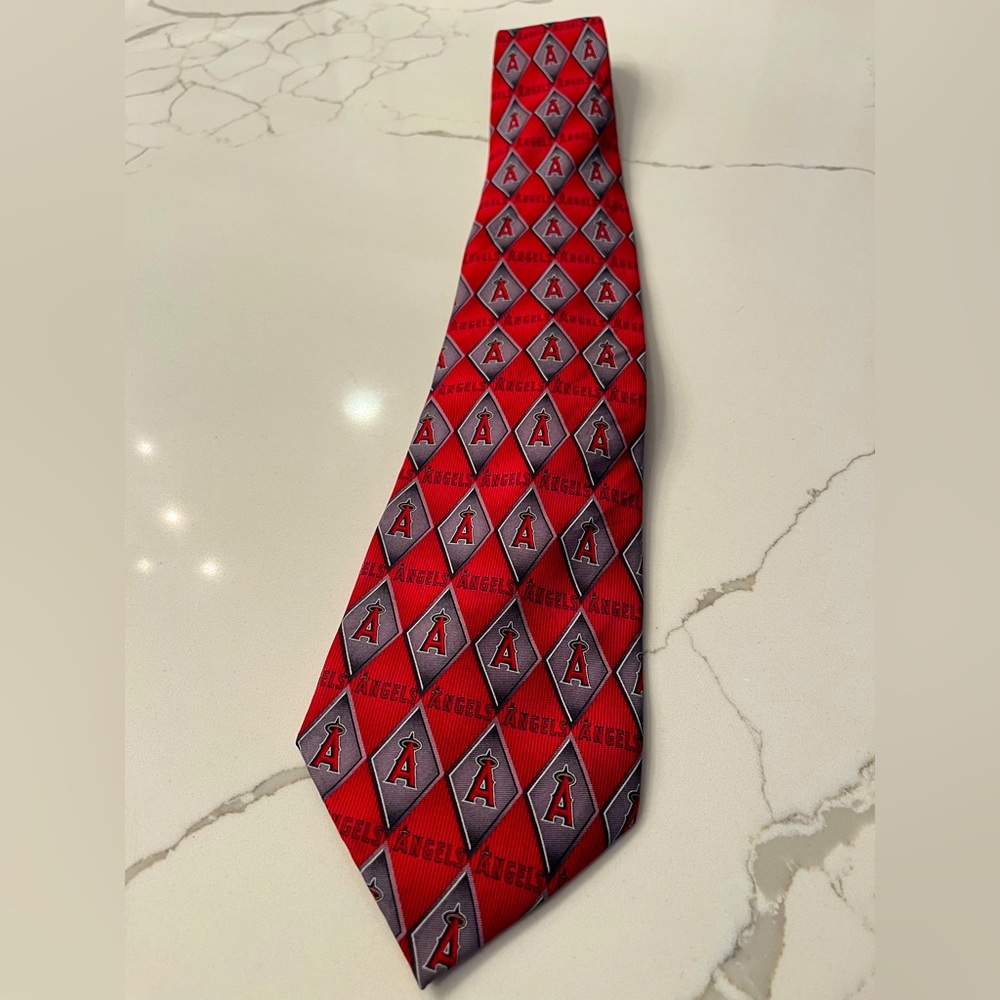 Los, Angeles Angels, neck tie